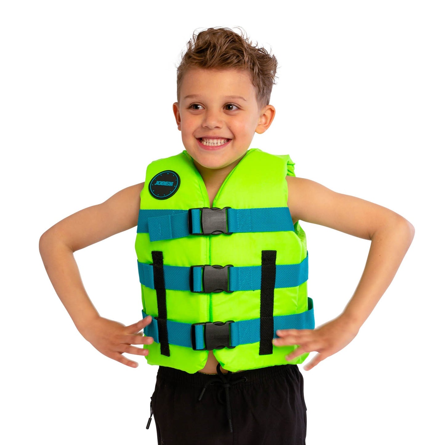 (NEW!) Jobe Nylon Life Vest Kids (Lime Green)