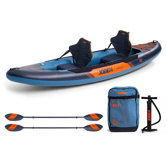 (NEW!) Jobe Gama Inflatable Kayak Package (2024)