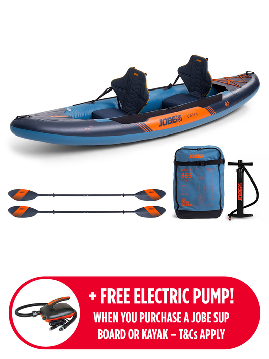 (NEW!) Jobe Gama Inflatable Kayak Package (2024)